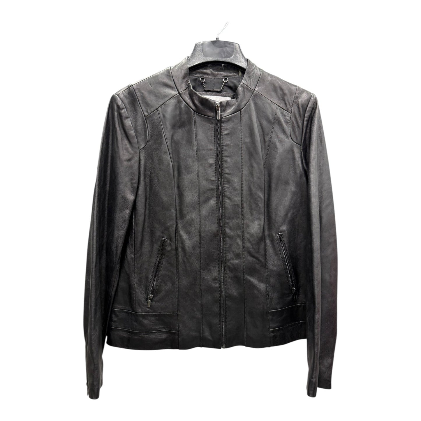 Jacket Leather By Wilsons Leather In Black, Size:Xl