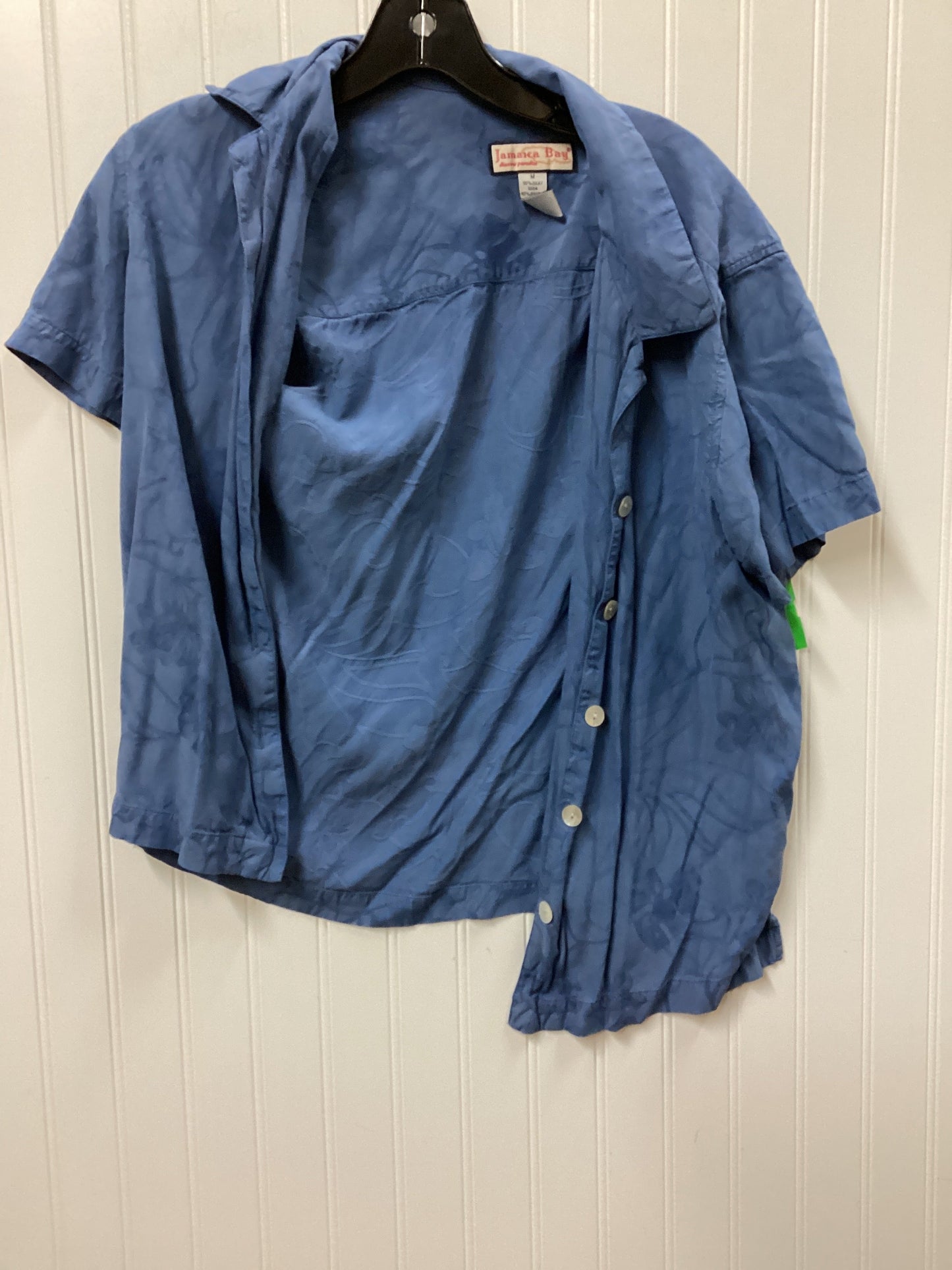Blouse Ss By Cmc In Blue, Size:M