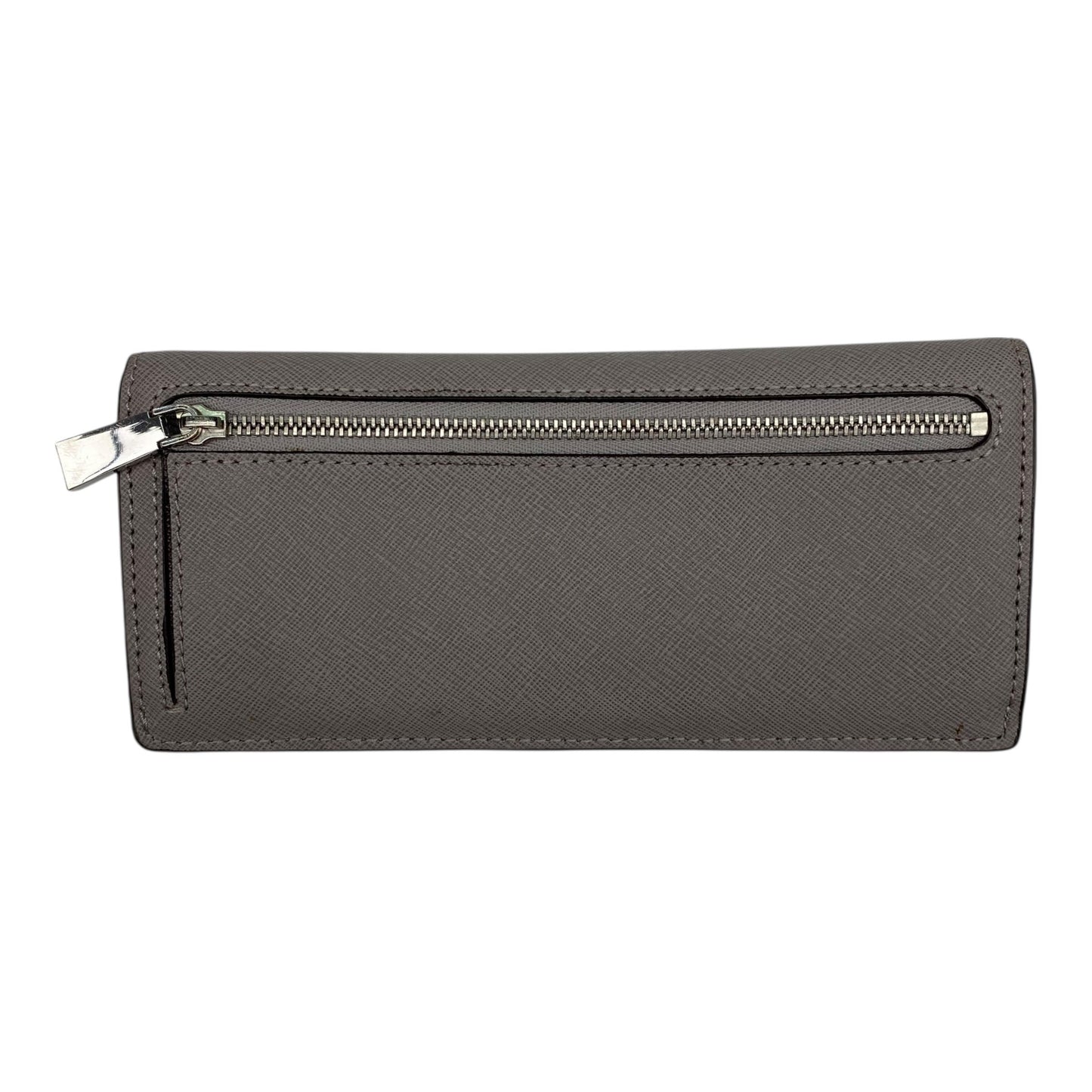 Wallet Designer By Michael Kors In Grey, Size:Medium