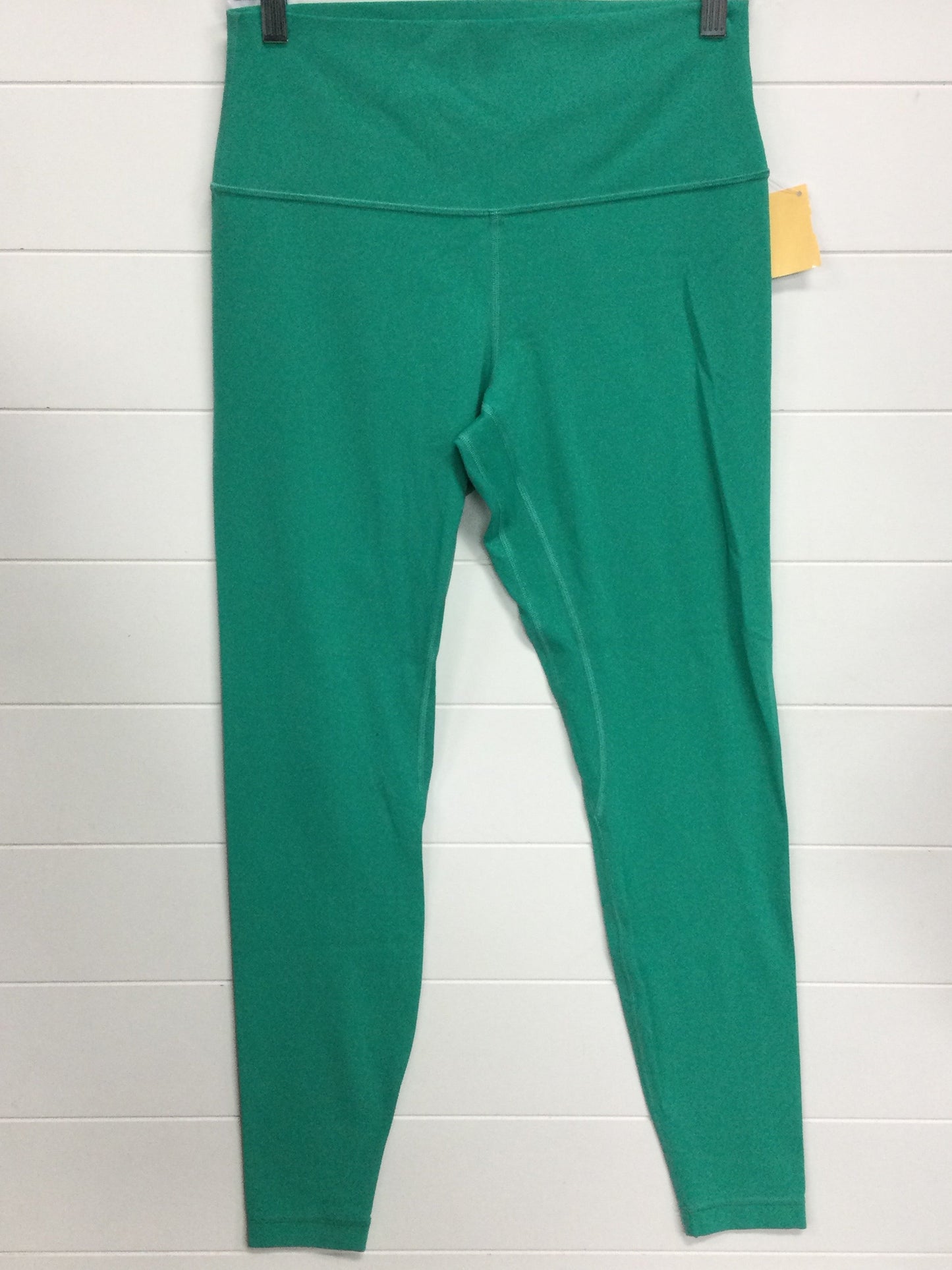 Athletic Leggings By Lululemon In Green, Size:10