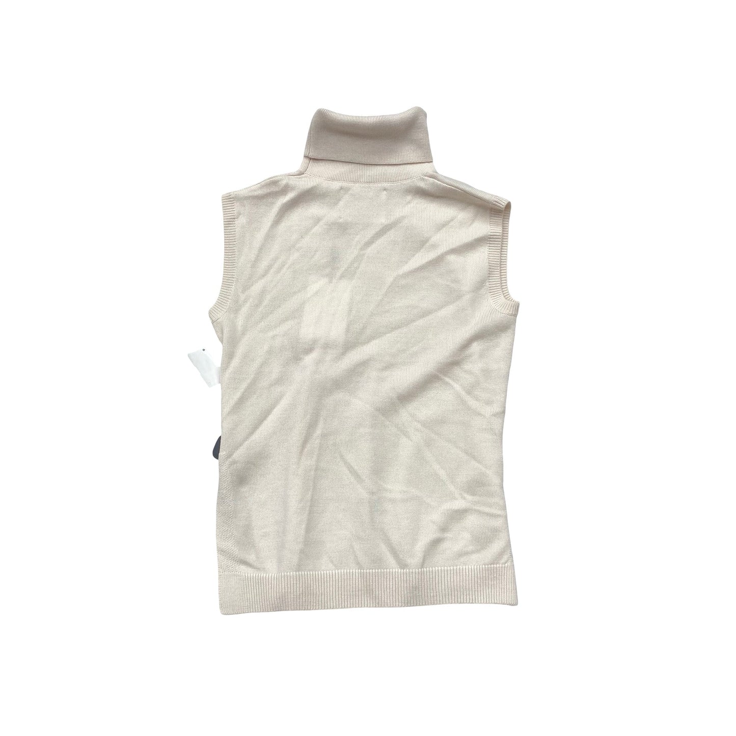 Top Sleeveless By Ministry of Supply In Cream, Size:Xs