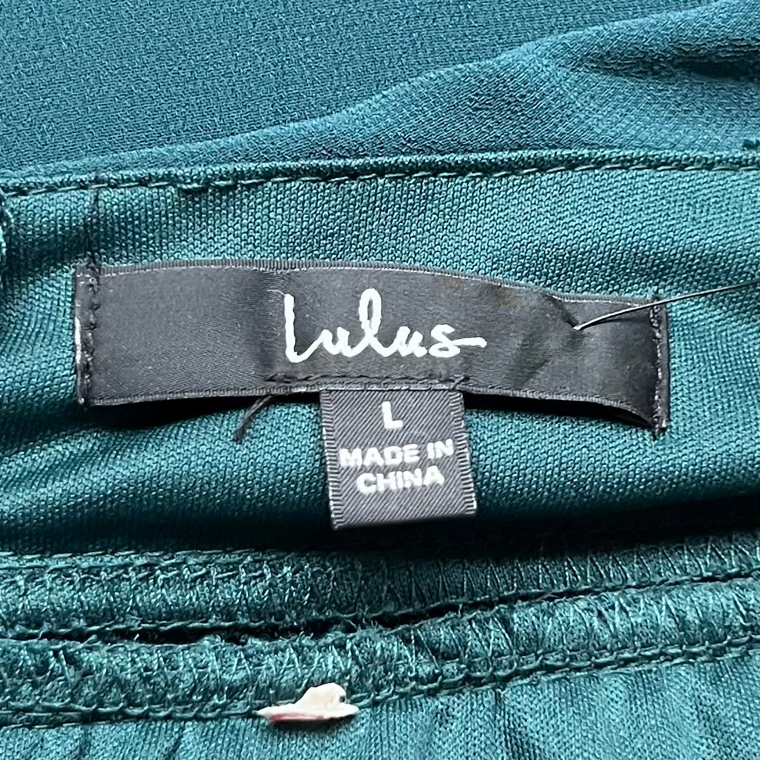 Dress Party Long By Lulus In Green, Size: L