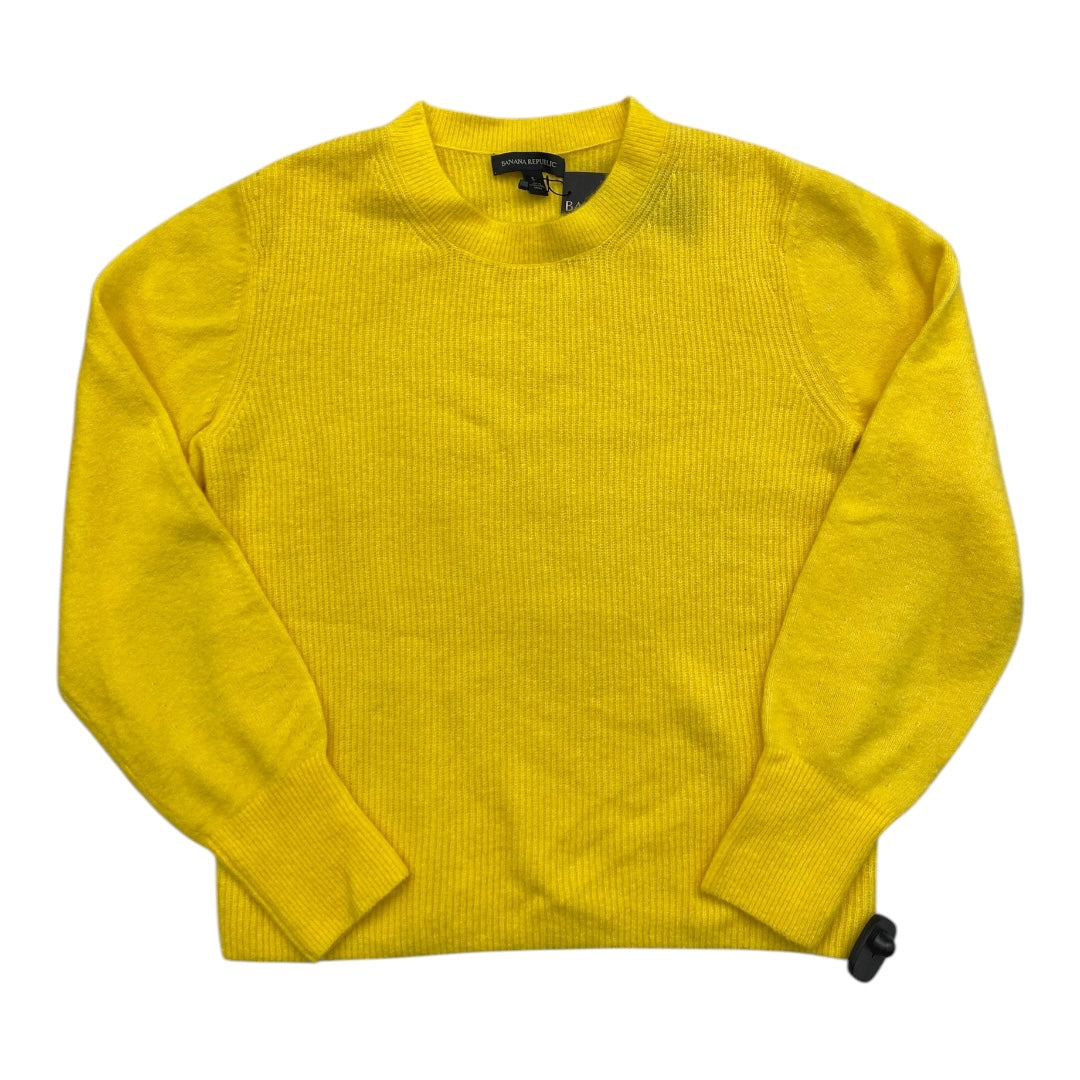 Sweater By Banana Republic In Yellow, Size:S