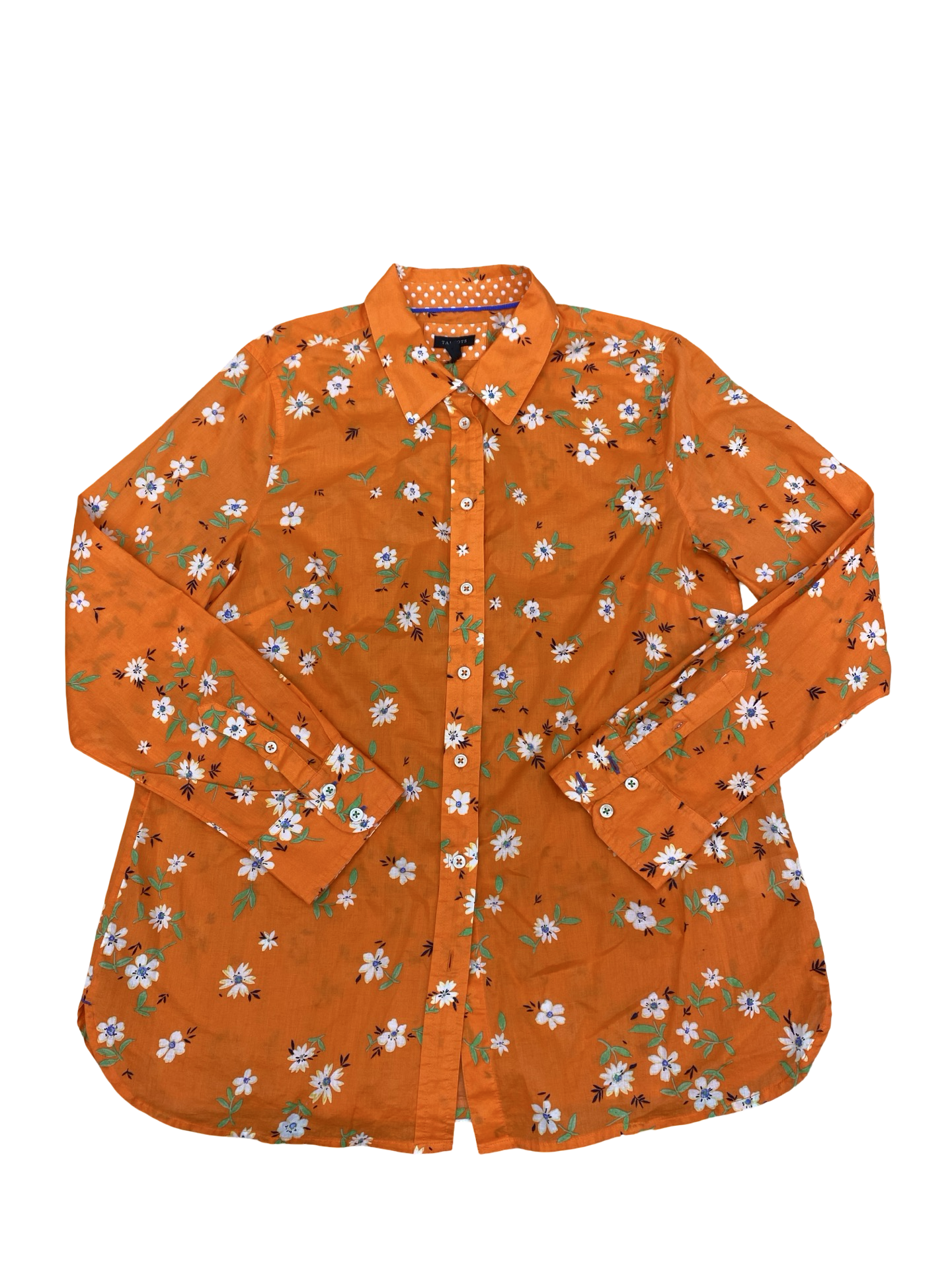 Top Ls By Talbots In Orange, Size:M
