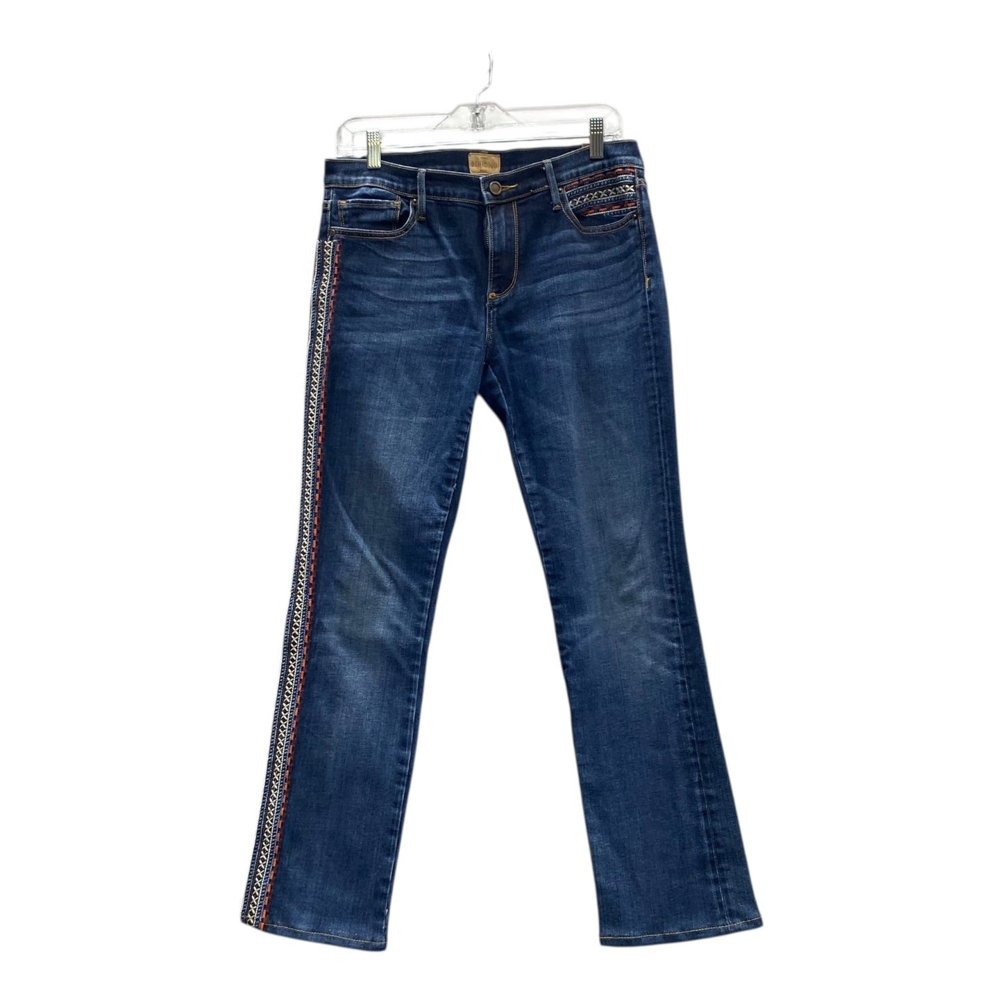 Jeans Straight By Driftwood In Blue, Size:8
