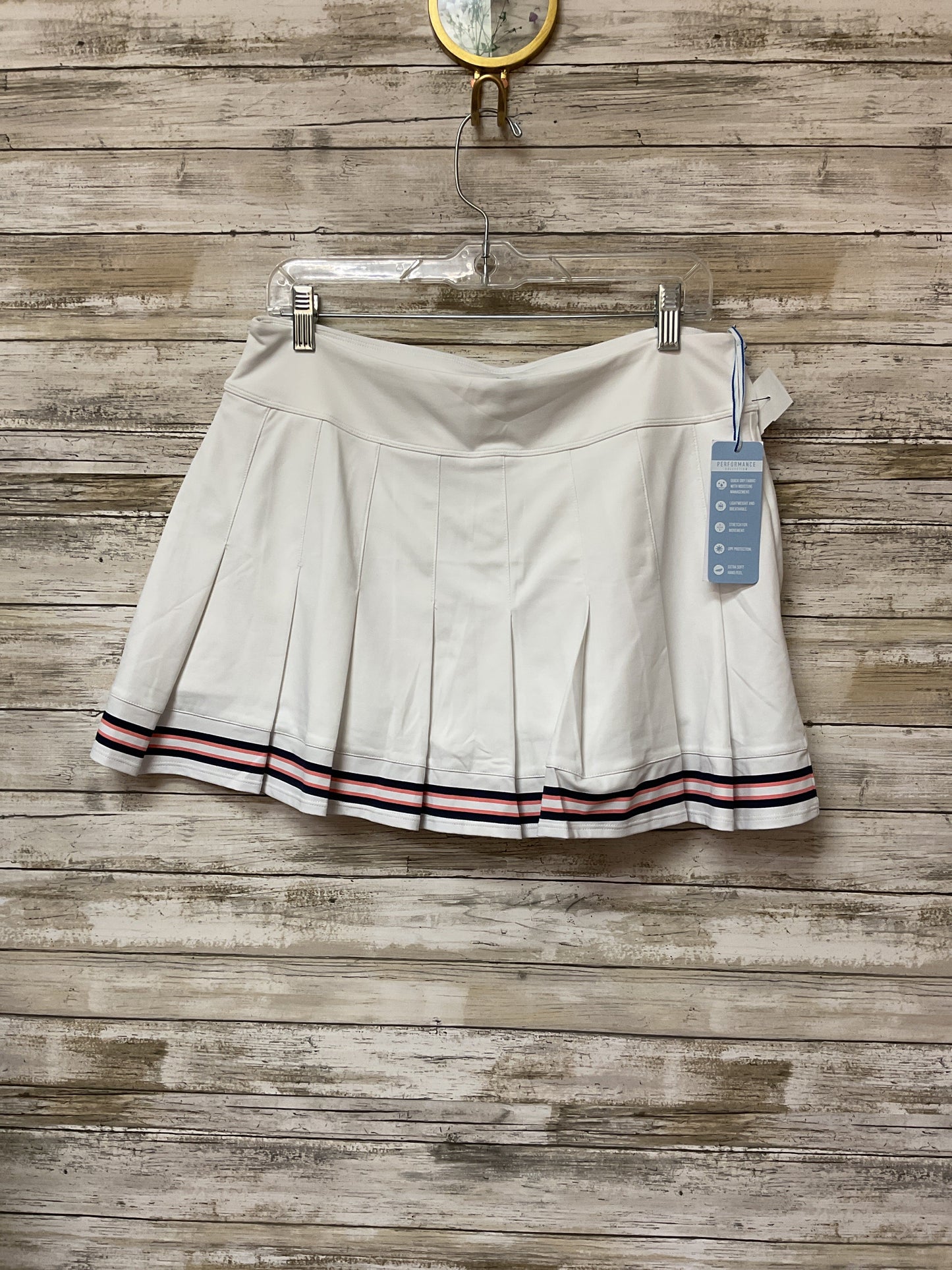 Athletic Skort By Southern Tide In White, Size:L