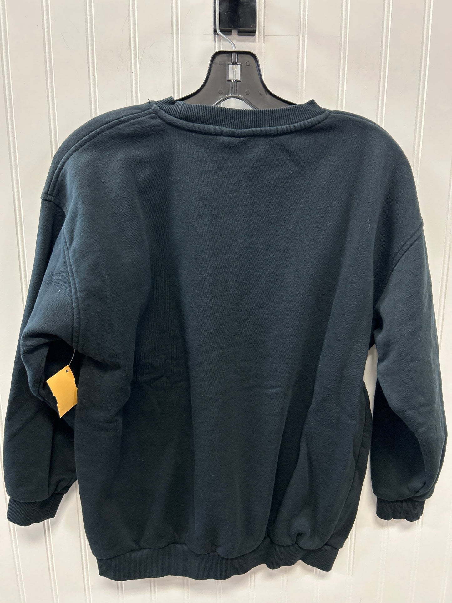 Athletic Sweatshirt Crewneck By Nike Apparel In Black, Size:L
