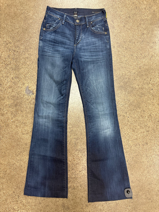 JEANS FLARED by CITIZENS OF HUMANITY In BLUE DENIM, Size: 2