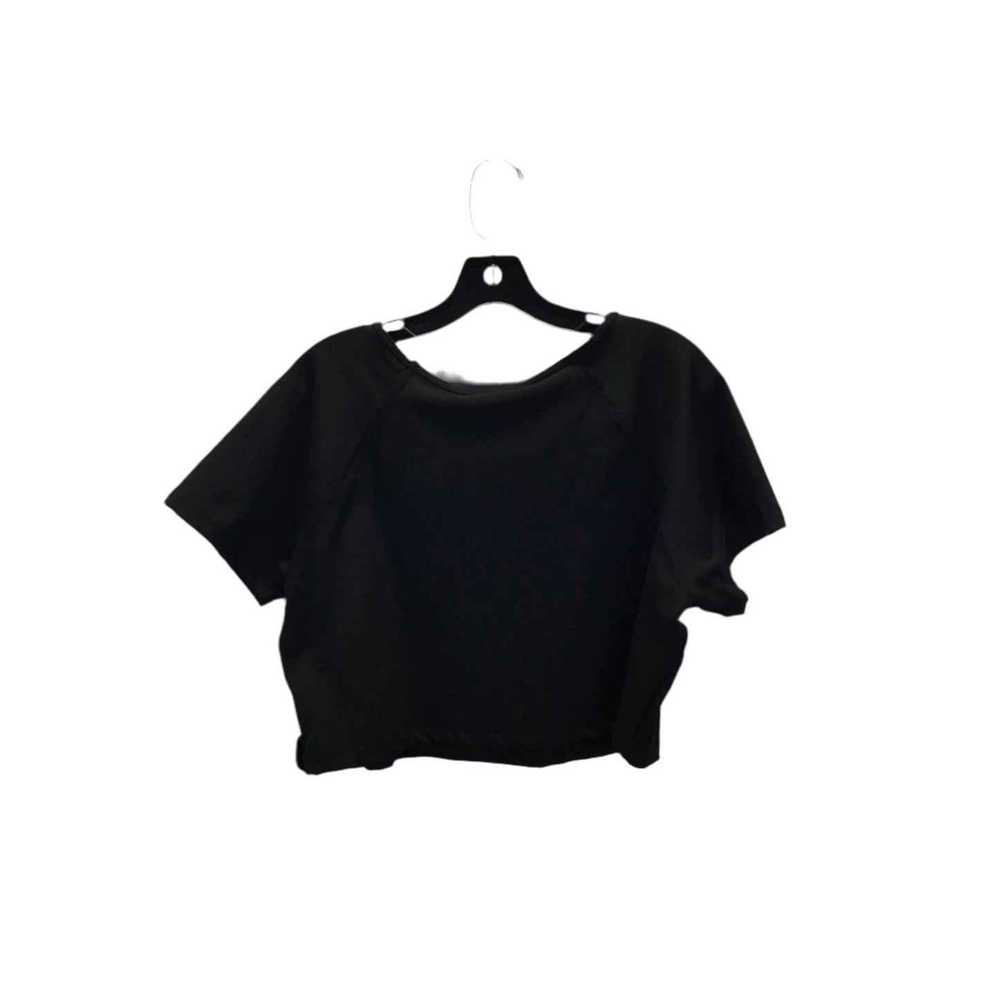 Top Short Sleeve By Fashion Nova In Black, Size: 3x