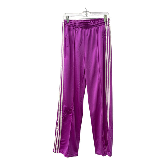 Athletic Pants By Adidas In Purple & White, Size:S