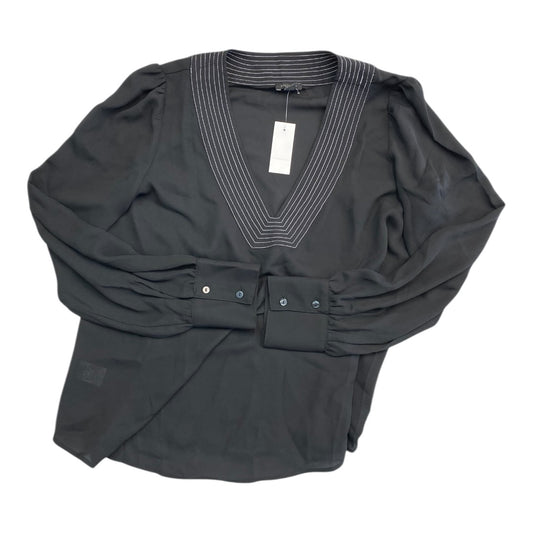 Top Ls By Ann Taylor In Black, Size:M
