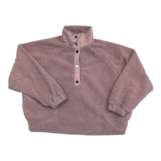 Jacket Fleece By Cable And Gauge In Purple, Size:M