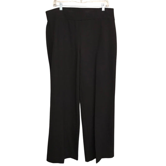 Pants Lounge By Anne Klein In Black, Size:18