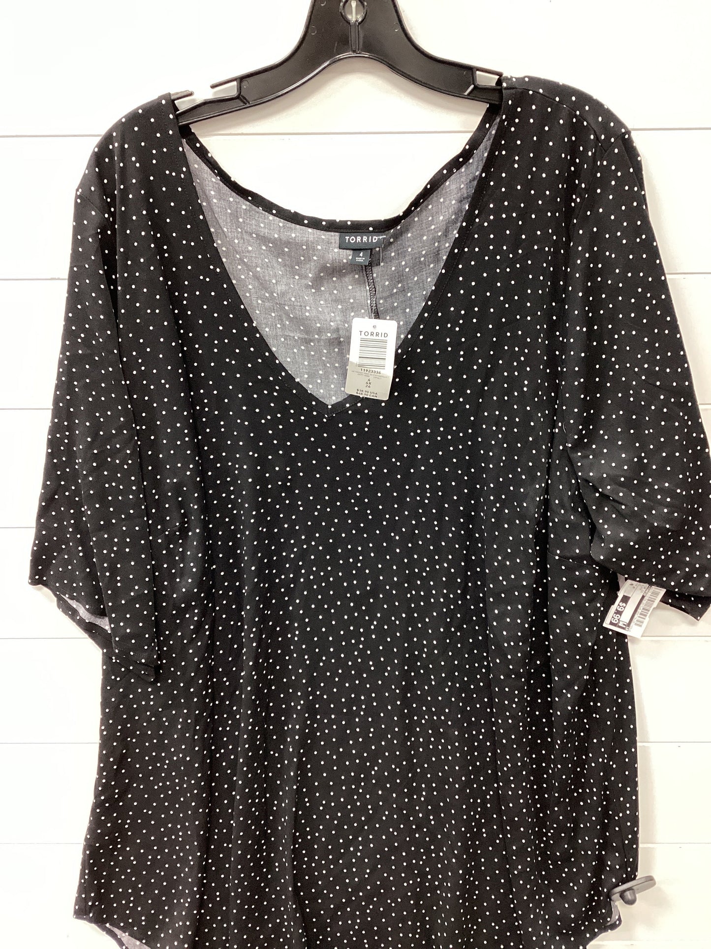 Top Ss By Torrid In Black, Size:4X
