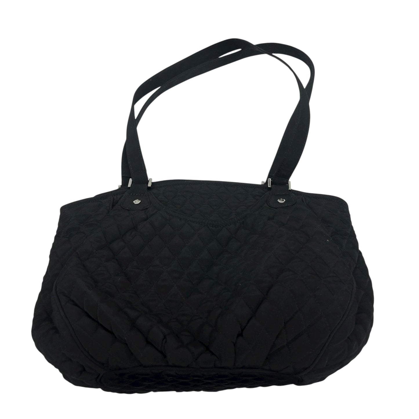 Handbag By Vera Bradley In Black, Size:Medium