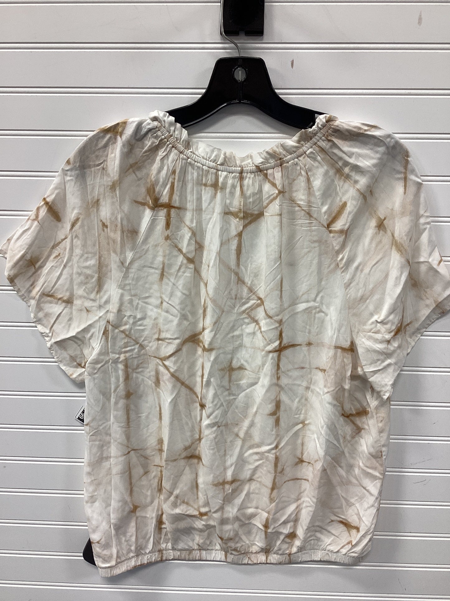 Top Ss By Cloth & Stone In Cream, Size:M