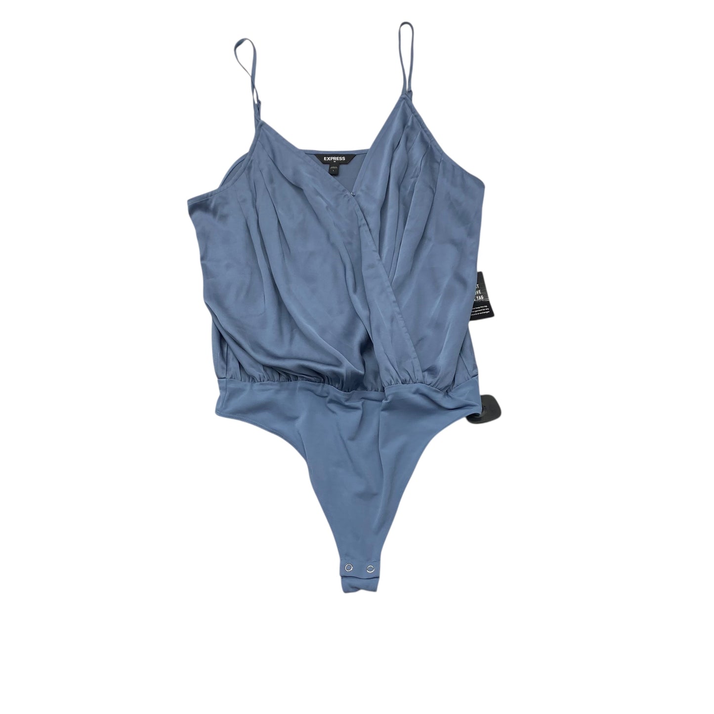 Top Sleeveless By Express In Blue, Size:L