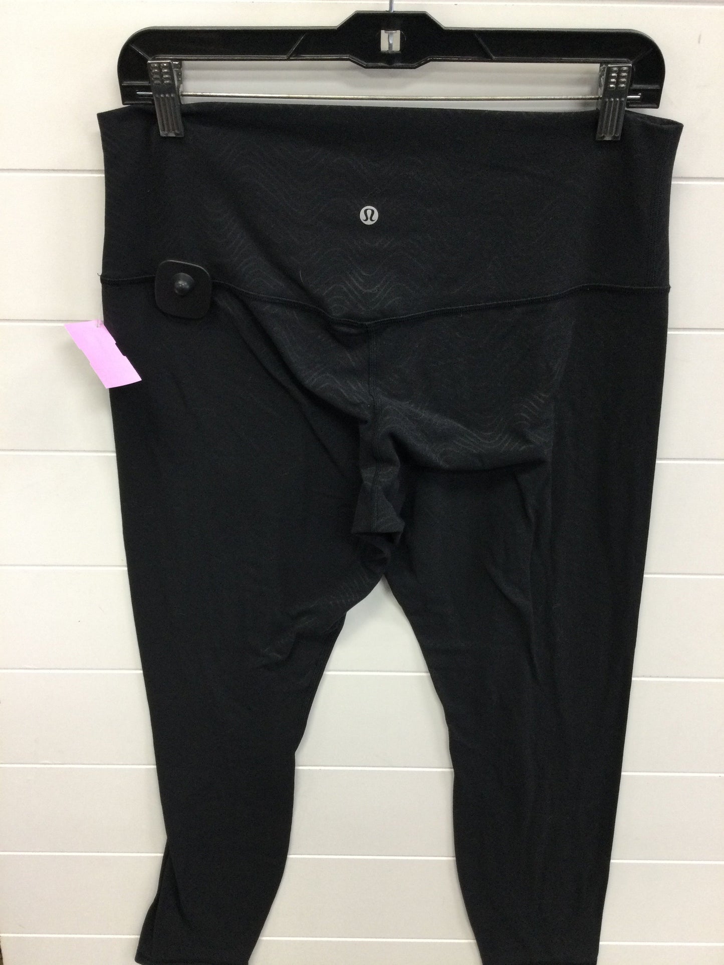 Athletic Leggings By Lululemon In Black, Size:12