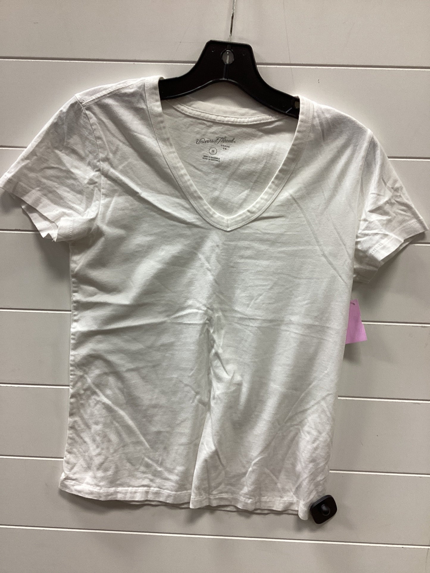 Top Ss By Universal Thread In White, Size:Xs