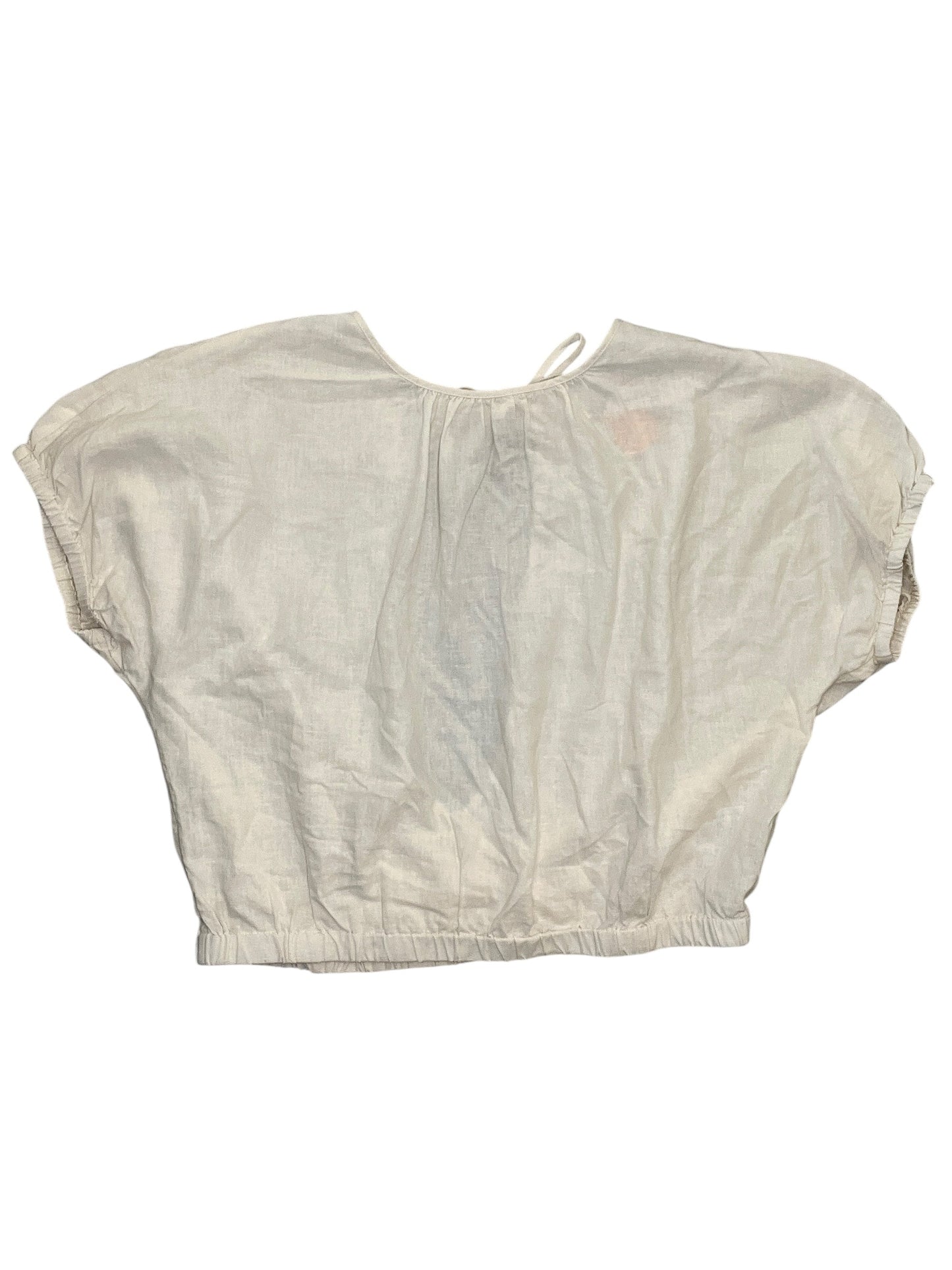 Blouse Ss By Madewell In White, Size:S