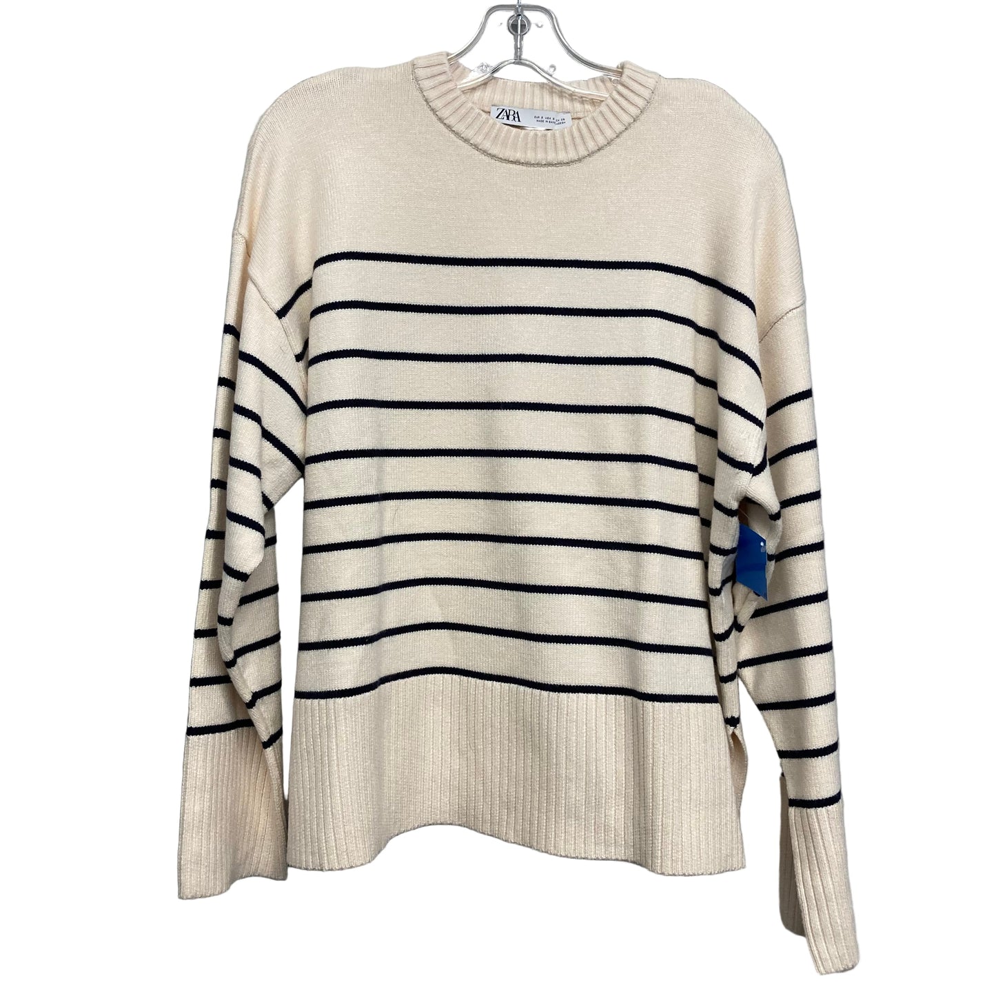 Sweater By Zara In Striped Pattern, Size:S