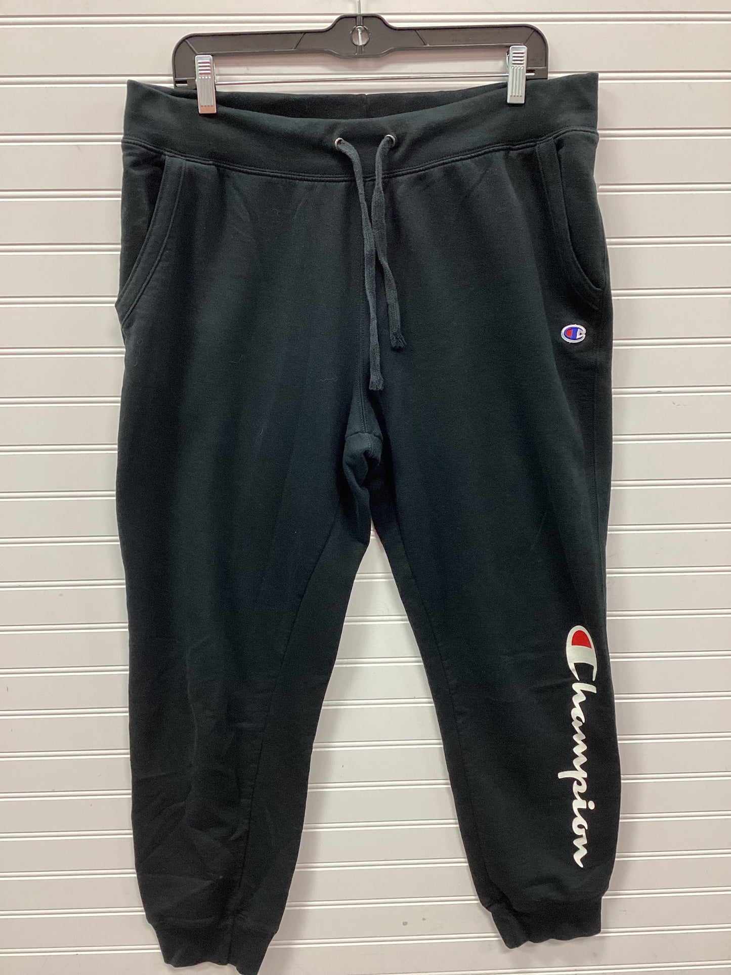 Athletic Pants By Champion In Black, Size:Xl