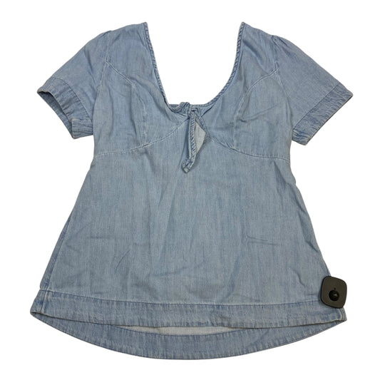Top Ss By Old Navy In Blue Denim, Size:S