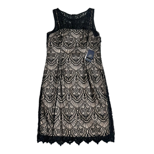 Dress Party Midi By Adrianna Papell In Black, Size: M