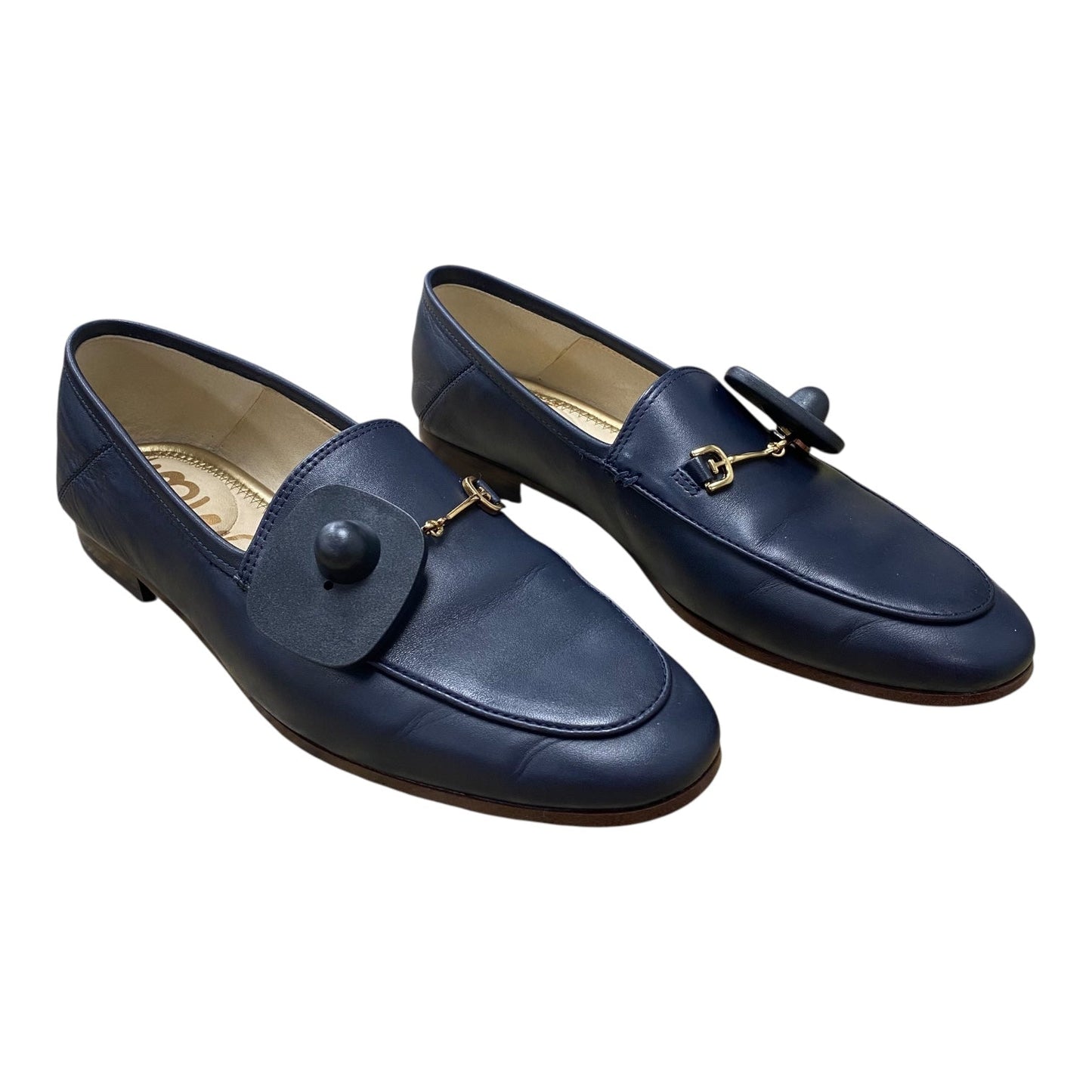 Shoes Flats By Sam Edelman In Navy, Size:8