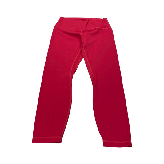 Athletic Leggings By Lululemon In Red, Size:10