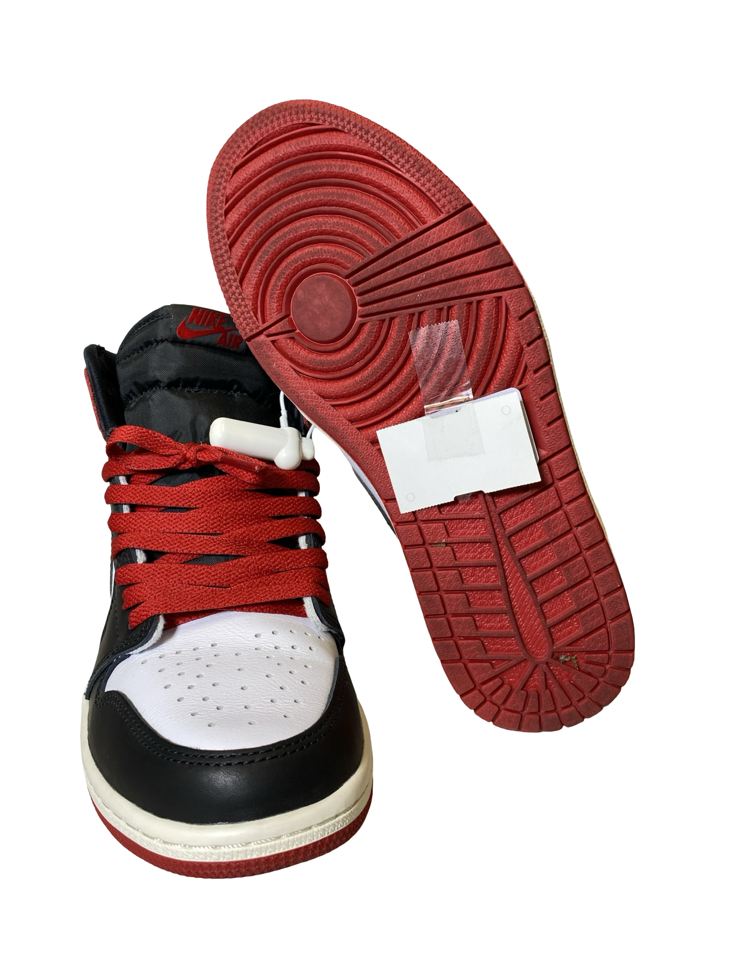 Shoes Sneakers By Nike In Black & Red, Size: 9.5