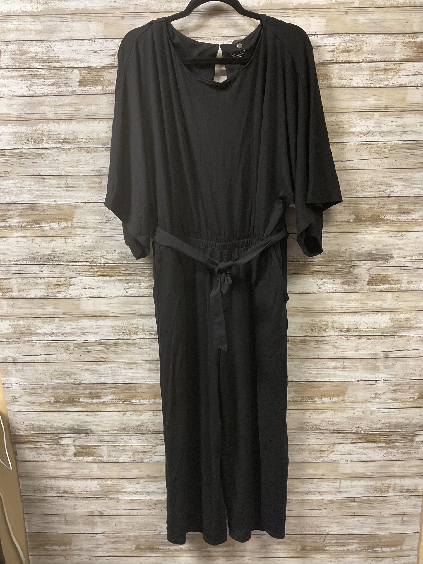 Jumpsuit By Garnet Hill In Black, Size:L