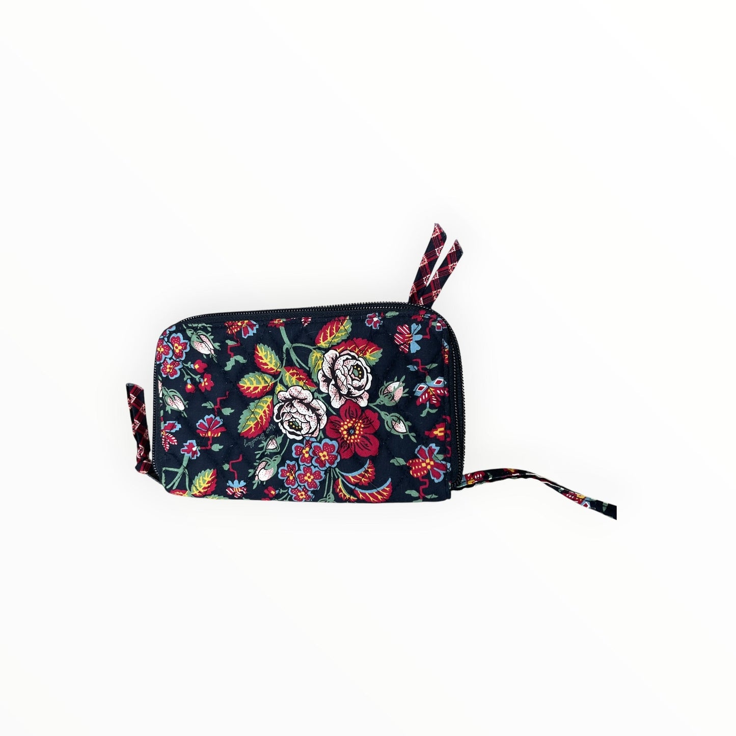 Wallet By Vera Bradley In Black & Red, Size:Medium