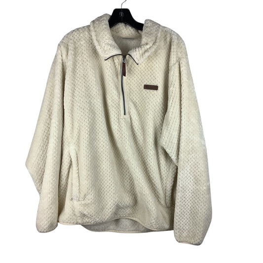 Jacket Fleece By Columbia In Cream, Size: 2x