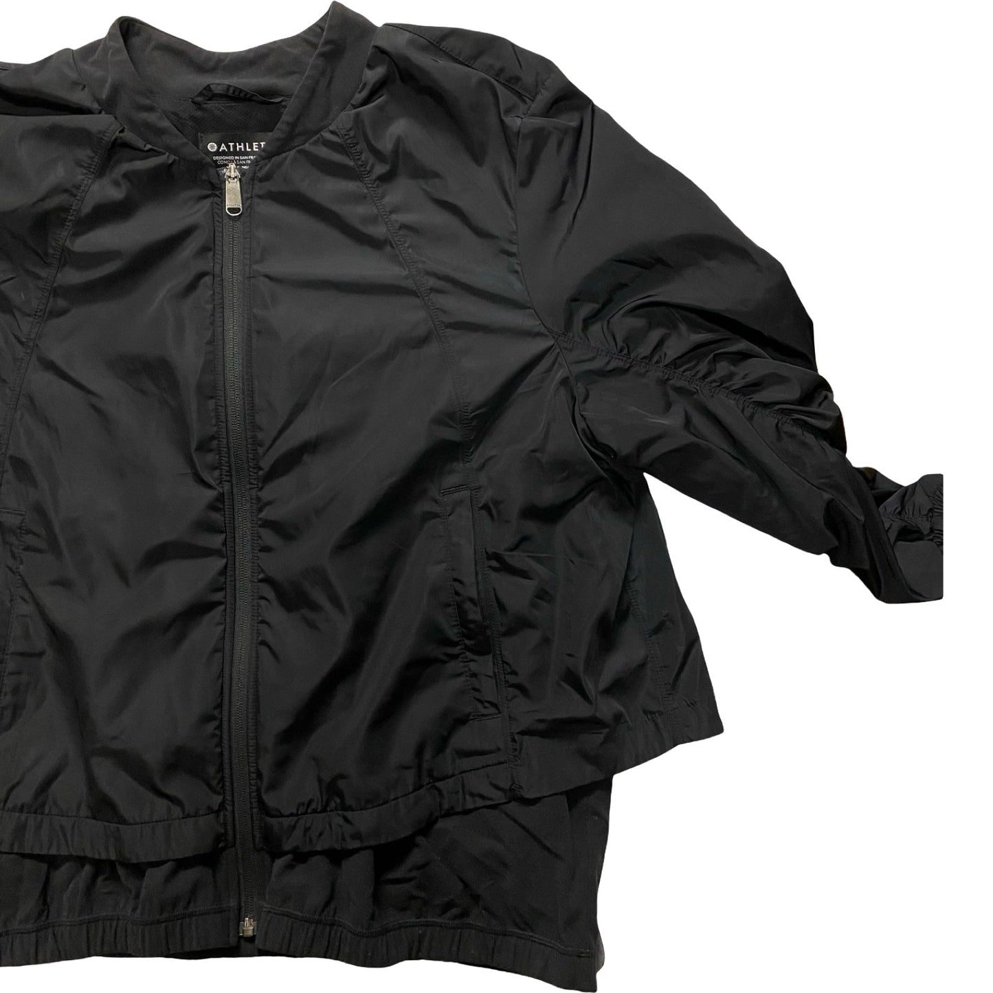 Athletic Jacket By Athleta In Black, Size:Xl