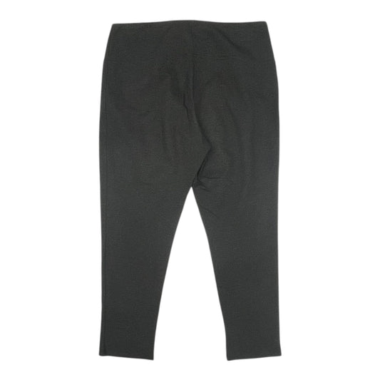 Pants Leggings By Jones And Co In Grey, Size:2X