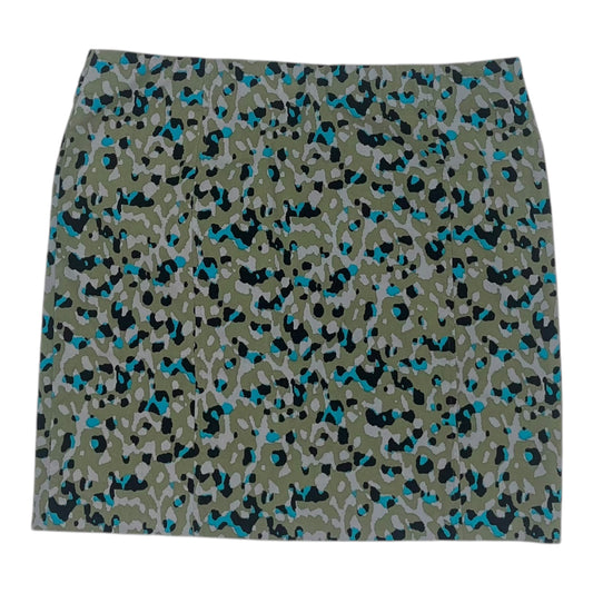 Skirt Mini & Short By Tribal In Green, Size:14P