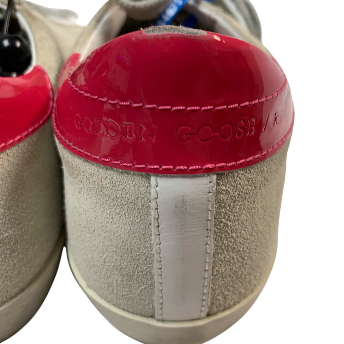 Shoes Luxury Designer By Golden Goose In Grey, Size: 8