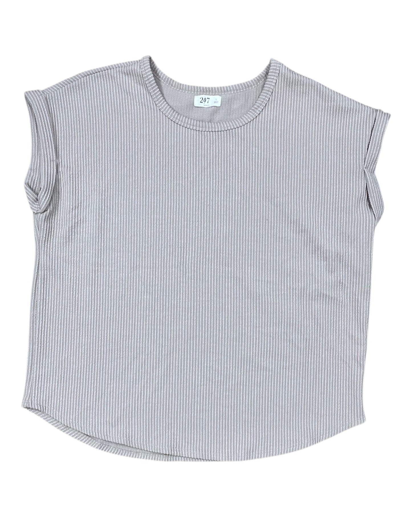 Top Ss By Old Navy In Tan, Size:L