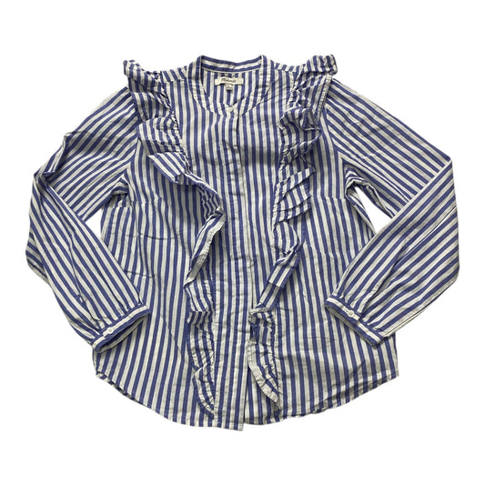 Top Ls By Madewell In Blue & White, Size:S