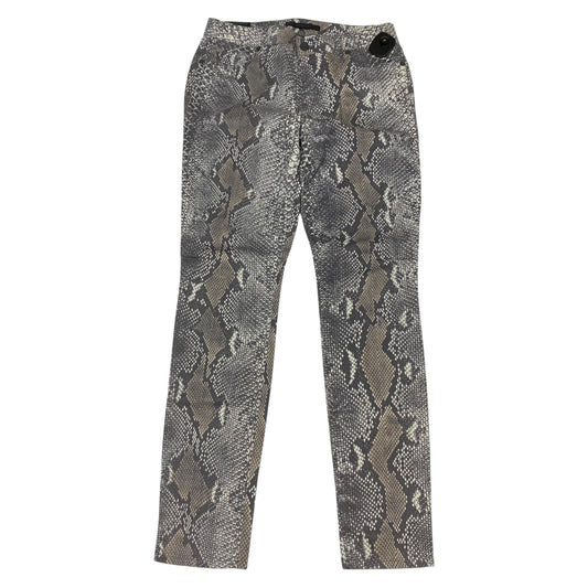 Jeans Skinny By Genetic In Snakeskin Print, Size:6