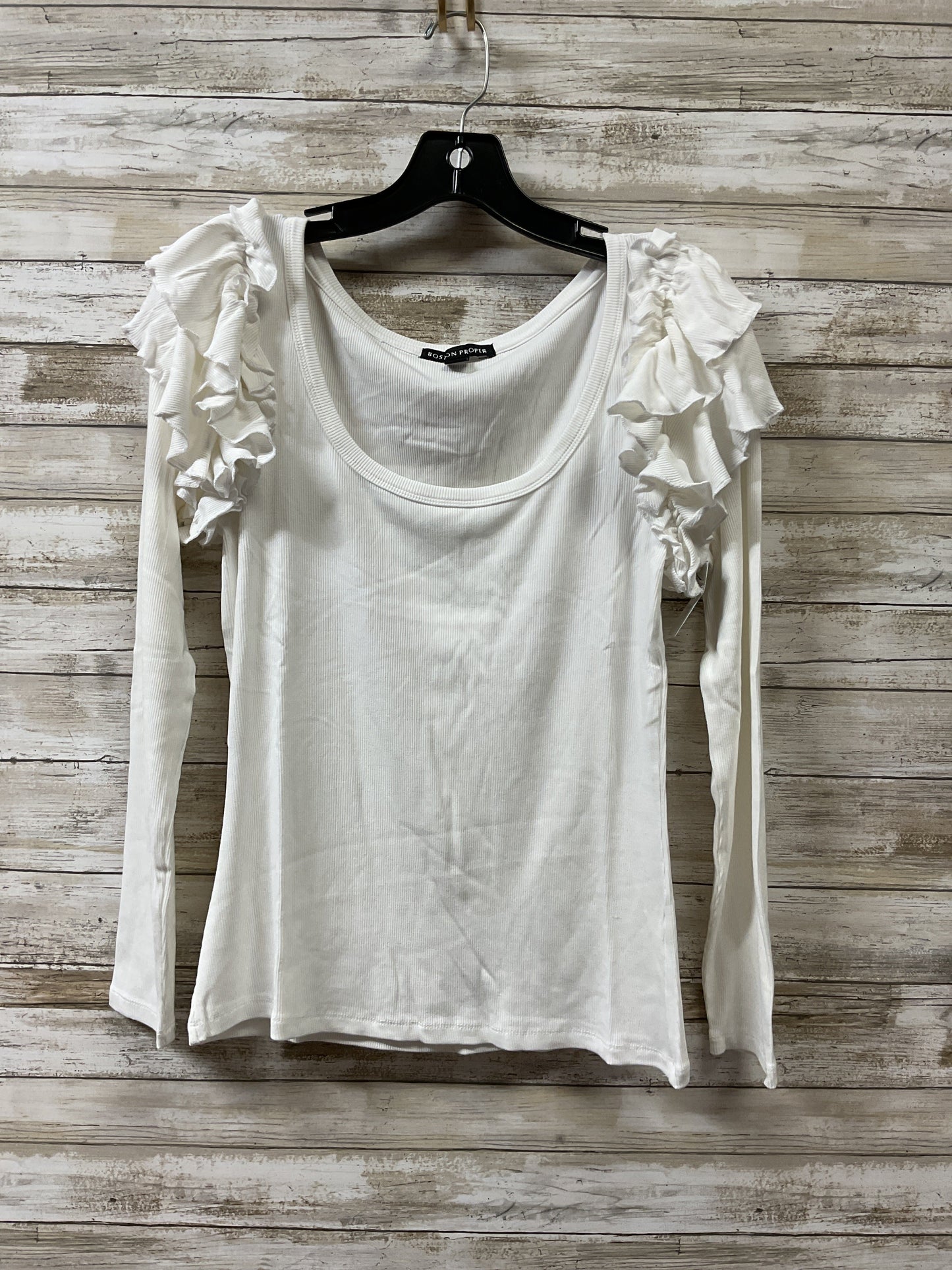 Top Ls By Boston Proper In White, Size:M