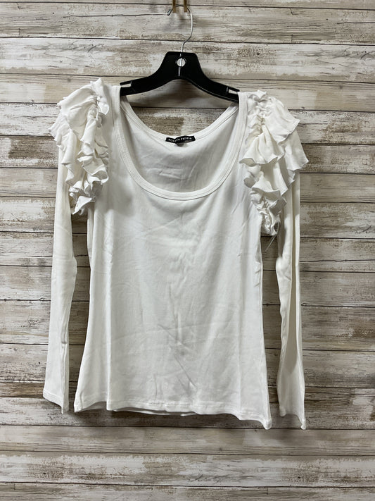 Top Ls By Boston Proper In White, Size:M