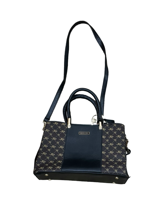 Handbag By Clothes Mentor In Black, Size:Medium
