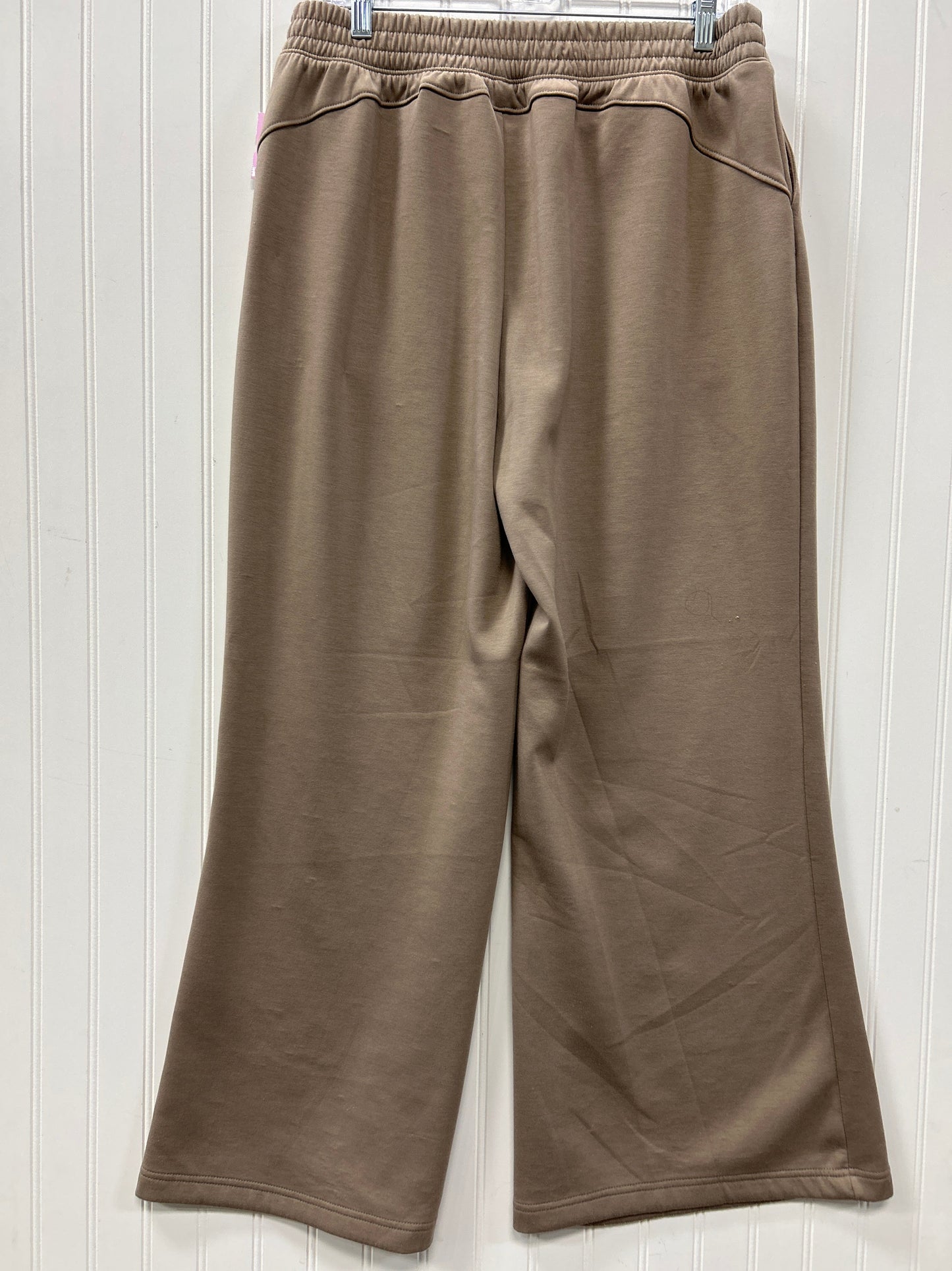 Athletic Pants By Zenana In Brown, Size:1X
