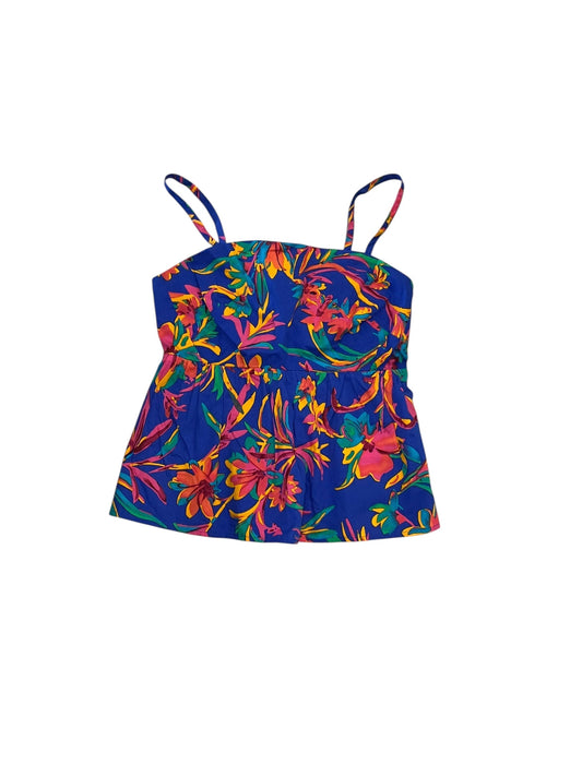 Top Sleeveless By J. Crew In Blue, Size:Xxsp