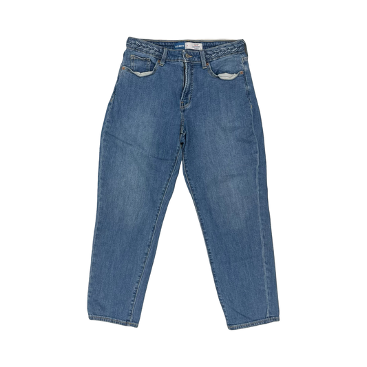 Jeans Straight By Old Navy In Blue Denim, Size:8