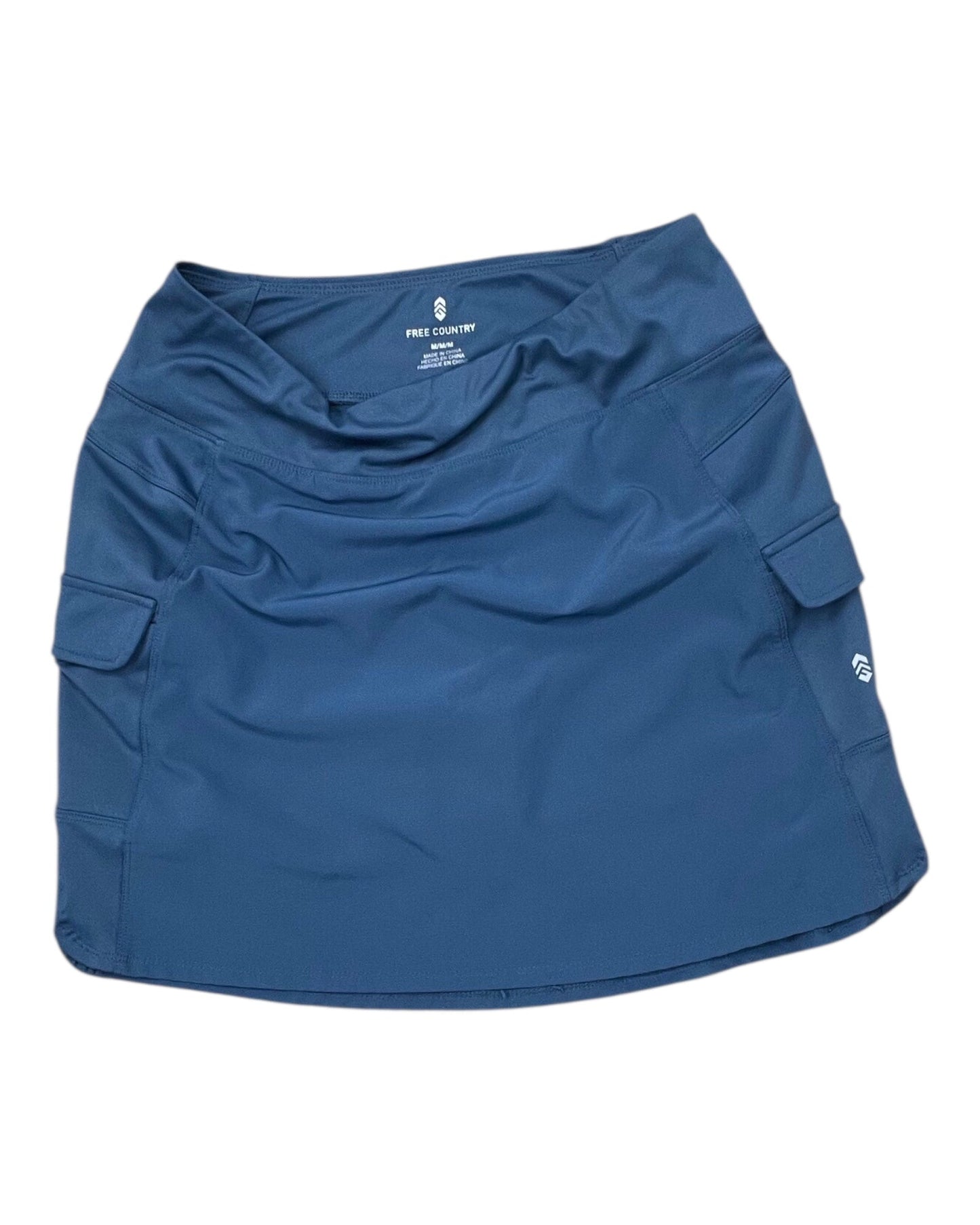 Skort By Free Country In Blue, Size:M