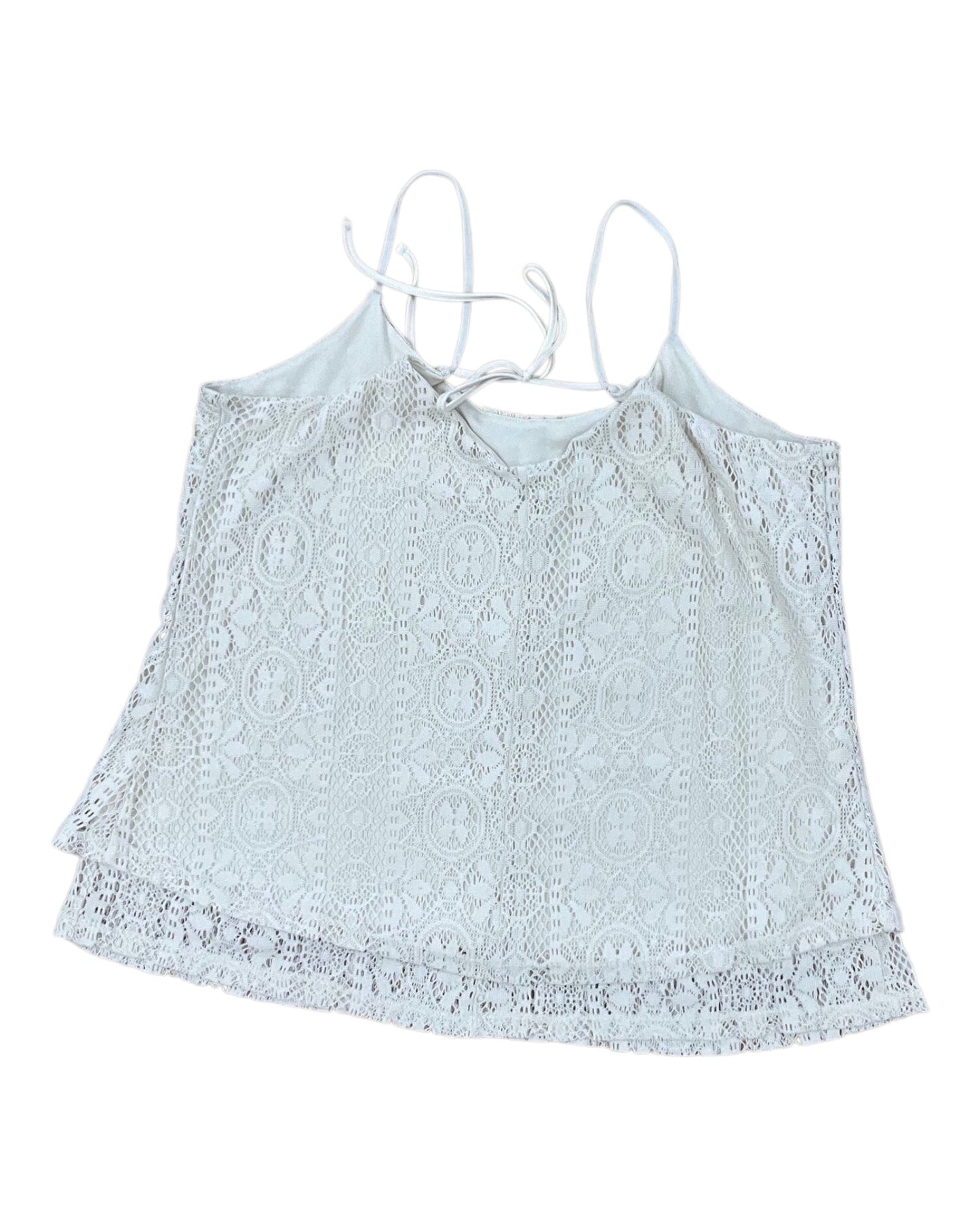 Top Cami By Maurices In Cream, Size:L