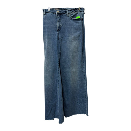 Jeans Wide Leg By Not Your Daughters Jeans In Blue Denim, Size:20